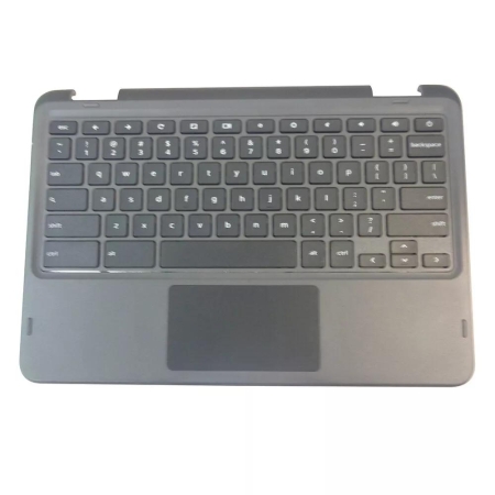 TK87M Dell Palmrest w/ Keyboard & Touchpad for Dell Chromebook 3100 2-in-1 Product specifications: Condition : Brand New Laptop Brand : Dell Fit Model Number : Dell Chromebook 3100 2-in-1 FRU Number : TK87M Palmrest with Keyboard Compatibblity Model : Dell Chromebook 3100 2-in-1