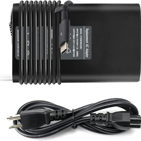 Dell Latitude 5520 5420 5320 5530 5430 5290 2-in-1 7400 7390 7410 7420 7430 Series 65W USB C Charger XPS 13 Type C Power Cord Dell DP/N VT148 AC Adapter Product specifications: Condition : Brand New Laptop Brand : Dell Fit Model Number :  Dell Latitude 5520 5420 5320 5530 5430 5290 2-in-1 7400 7390 7410 7420 7430 Series  Dell DP/N  Number : DP/N VT148  AC Adapter Compatibblity Model : Dell Latitude 5520 5420 5320 5530 5430 5290 2-in-1 7400 7390 7410 7420 7430 Series