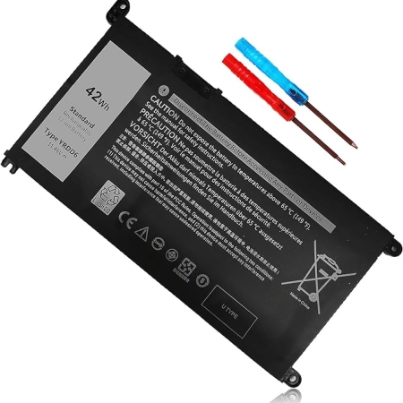 Dell Inspiron 5482 5485 7586 3583 5491 Series YRDD6 11.46V 3Cell 42Wh Battery  Product specifications: Condition : Brand New Laptop Brand : Dell Fit Model Number :  Dell Inspiron 5482 5485 7586 3583 5491 5591 5481 3310 2-in-1 5593 5584 3493 3593 3793 5480 3582 5581 5590 3584 5493 5585 5594 5598 3501 Dell DP/N  Number : DP/N YRDD6  Battery Compatibblity Model : Dell Inspiron 5482 5485 7586 3583 5491 5591 5481 3310 2-in-1 5593 5584 3493 3593 3793 5480 3582 5581 5590 3584 5493 5585 5594 5598 3501